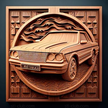 3D мадэль Ford Granada (STL)